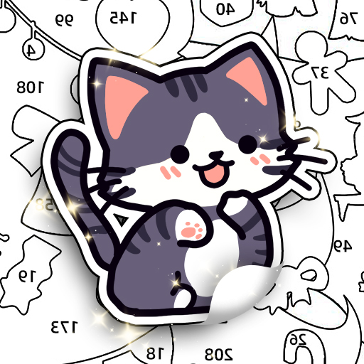 Informação de enigma com adesivo